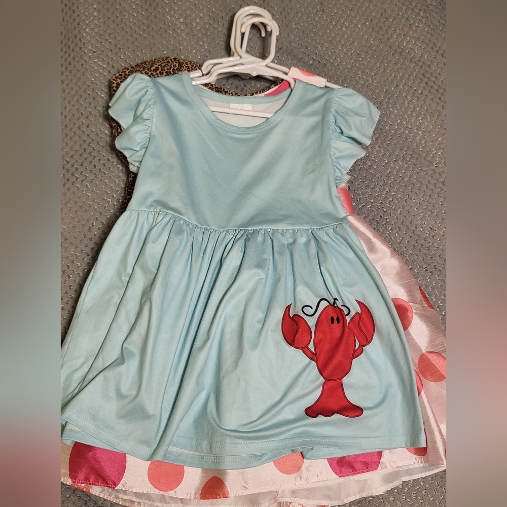 (7pairs) of 4t summer dresses
